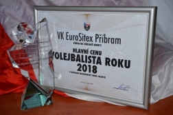 Foto: Volejbalový klub Příbram, byl vyhlášen jako nejlepší mládežnický oddíl v České republice  !!!