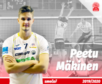 Foto: VK Příbram podepsal dalšího hráče, kterým je finský reprezentační smečař Peetu Mäkinen !!!